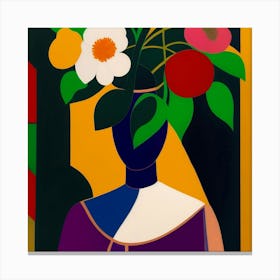 'Flora' 4 Canvas Print