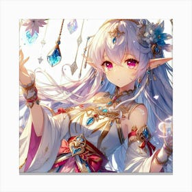 Anime Girl 14 Canvas Print