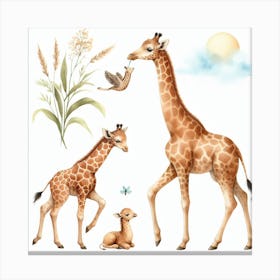 Giraffe 2 Canvas Print