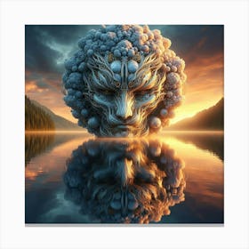 Lion'S Head Canvas Print