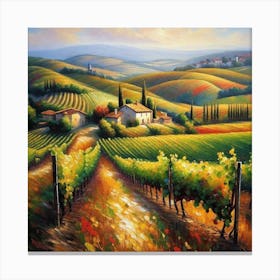 Tuscan Countryside 13 Canvas Print
