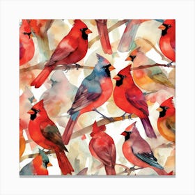 Cardinals Canvas Print