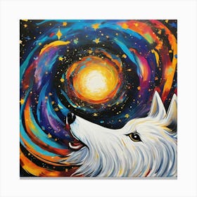 White Wolf 1 Canvas Print