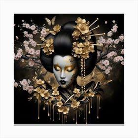 Geisha 213 Canvas Print