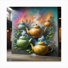 Tea Art 379 Canvas Print