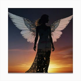 Angel Wings 2 1 Canvas Print