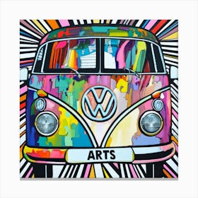 Arts Vw Bus Canvas Print