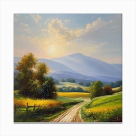 Country Road 41 Canvas Print