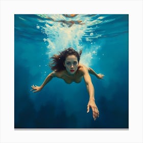 Mermaid 1 Canvas Print