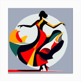 Flamenco Dancer Stampe su tela