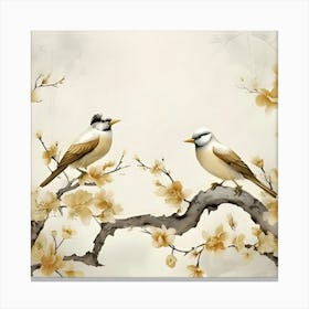 Chinese Birds Canvas Print