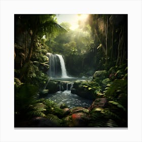 Tropical Rainforest Canvas Print