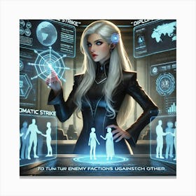 Nova Icarus Diplomatic Strike Canvas Print