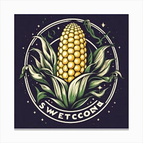 Sweetcorn As A Logo Mysterious (7) Canvas Print