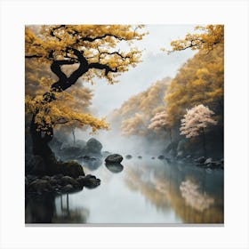 Japanese Landscape Canvas Print
