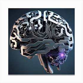 Brain Circuits Canvas Print