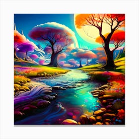 LunaScape No.4 Canvas Print