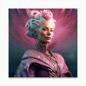 Queen Of The Night Canvas Print