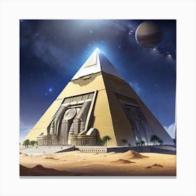 Pyramid Of Giza 5 Canvas Print