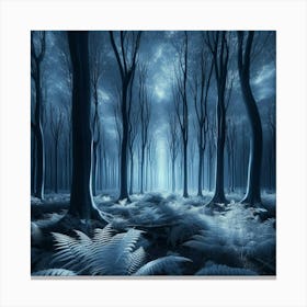 Dark Forest 7 Canvas Print