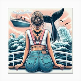 Whale Tales Canvas Print