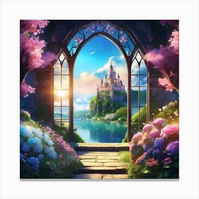 Fairytale Castle Canvas Print