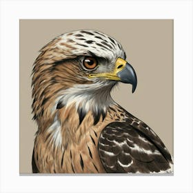 Hawk. Canvas Print