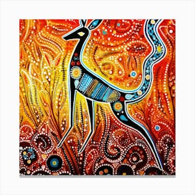 Aboriginal Painting, Aboriginal Art, Aboriginal Art, Aboriginal Art Canvas Print