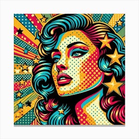 Pop Art 12 Canvas Print