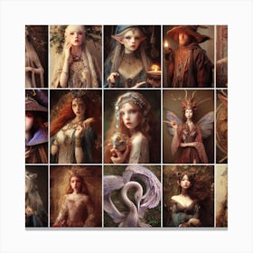 Fairytale Portraits Canvas Print