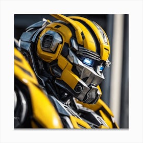 Bumblebee: Shadow of the Transformers Canvas Print