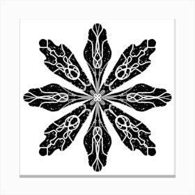 Snowflake 40 Canvas Print