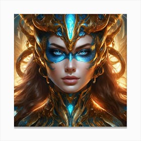 Elven Warrior ugh Canvas Print