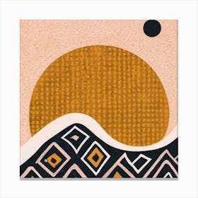 Sahara Sunset Canvas Print