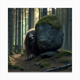 Troll Canvas Print