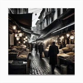 Turkish Market 1 Canvas Print