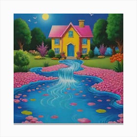 Lily Pond Canvas Print