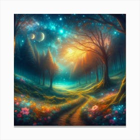 Fairytale Forest Canvas Print