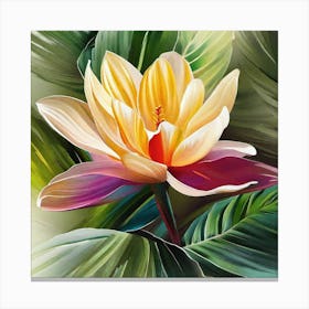 Lotus Flower 87 Canvas Print