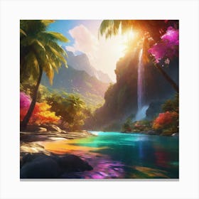 Tropical Paradise 10 Canvas Print