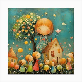 Little House Canvas Print