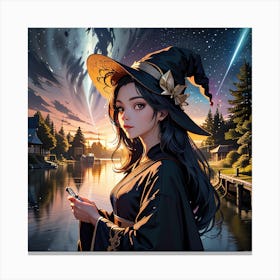 Witches 3 Canvas Print