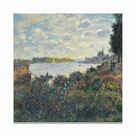 La Seine À Argenteuil (1877) Canvas Print