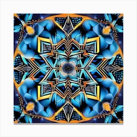 Abstract Mandala 19 Canvas Print