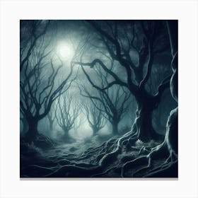 Dark Forest 15 Canvas Print
