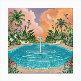 Tropical Paradise Canvas Print