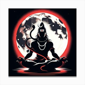 Lord Shiva 12 Canvas Print