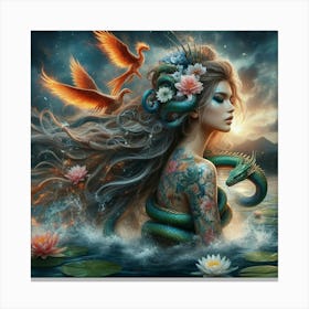 Mermaid 80 Canvas Print