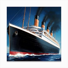 Titanic Canvas Print