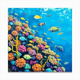 Coral Reef25 Canvas Print